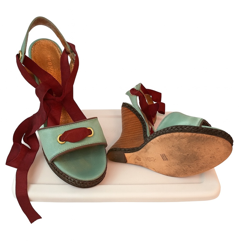 BCBG Espadrilles with Burgundy and Teal Accents